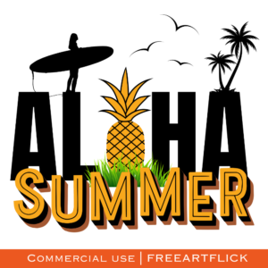 Aloha Summer Time SVG Download
