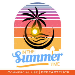 In The Summer Time SVG Download