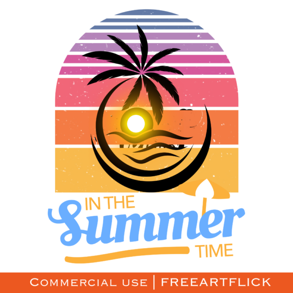 In The Summer Time SVG Download