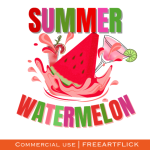 Free Summer Watermelon SVG Download