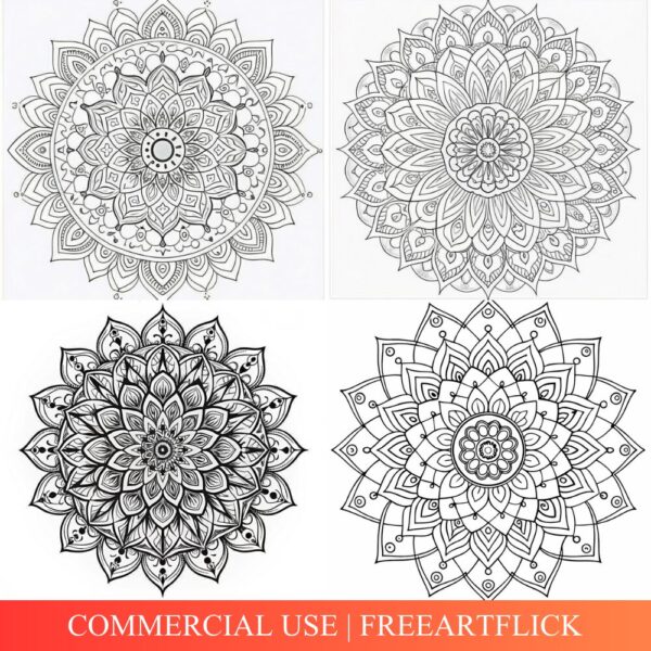 Free Printable Mandala Page