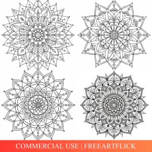 Beautiful Mandala Coloring Pages