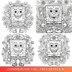 SpongeBob coloring pages