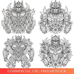 Transformer coloring pages