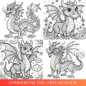 Dragon Coloring Pages