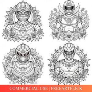 Power Rangers Coloring Pages