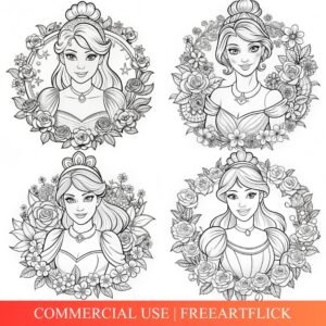 Cinderella Coloring Pages