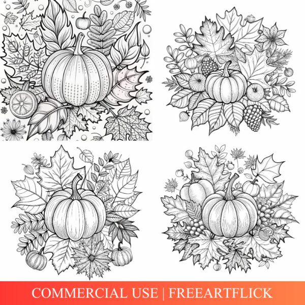 Autumn Coloring Pages