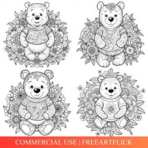 Pooh Bear Coloring Pages