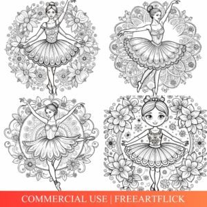 Ballerina Coloring Pages