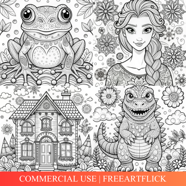 Adult Coloring Book Pages