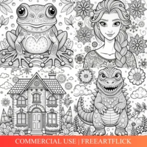 Adult Coloring Book Pages