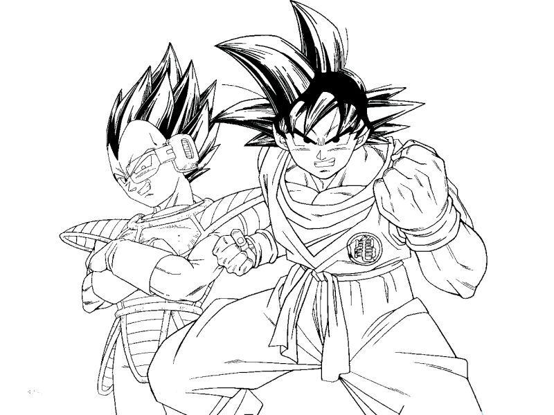 Goku Coloring Pages